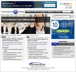 Preview of Enterprise Apps Today